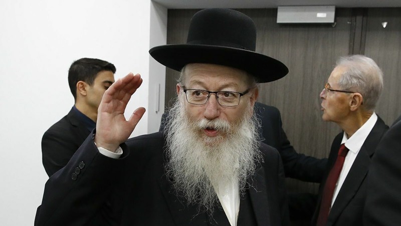 Bộ trưởng Y tế Israel Ya'akov Litzman dương tính với víu corona chủng mới (Ảnh: Sputnik)