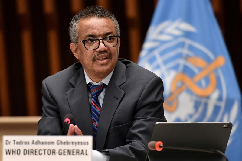 Tổng Giám đốc WHO Tedros Adhanom Ghebreyesus (Ảnh: Reuters)