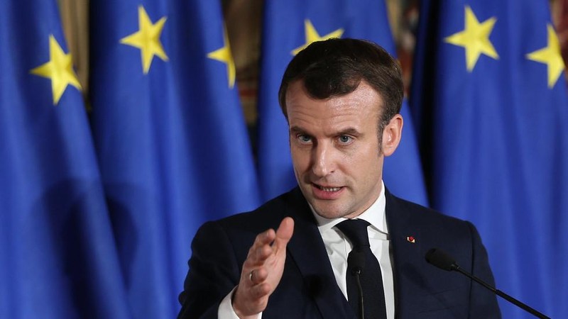 Tổng thống Pháp Emmanuel Macron (Ảnh: Getty)