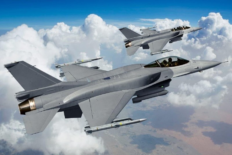 Mẫu chiến đấu cơ F-16 Viper mà Đài Loan vừa cho ra mắt (Ảnh: Defense Blog)