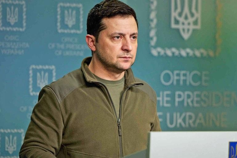 Tổng thống Ukraine Volodymyr Zelensky (Ảnh: Getty).