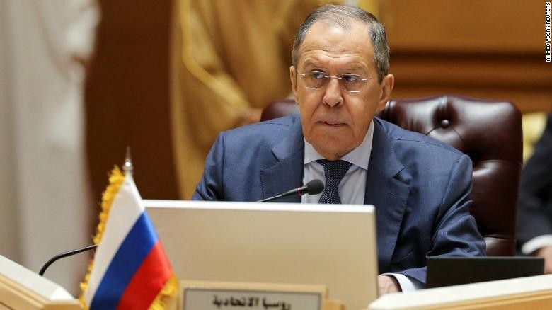 Ngoại trưởng Nga Sergei Lavrov (Ảnh: CNN)