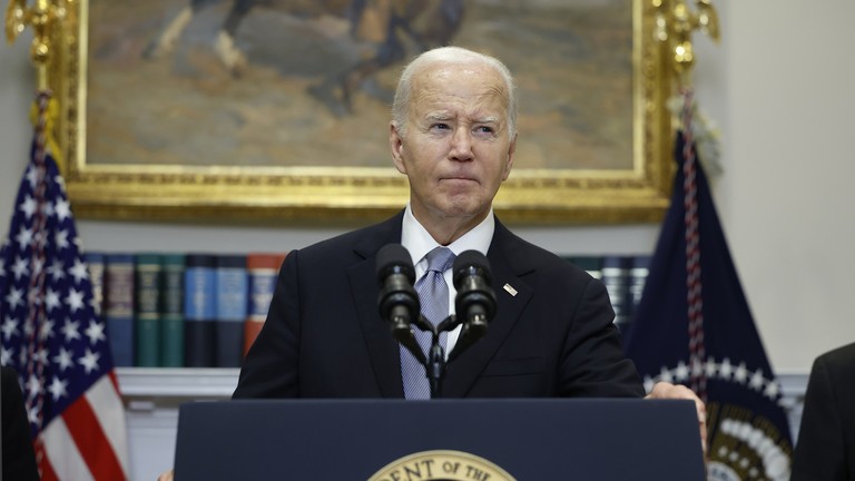 Tổng thống Mỹ Joe Biden phát biểu tại Nhà Trắng vào ngày 14/7 tại Washington, DC (Ảnh: Getty)