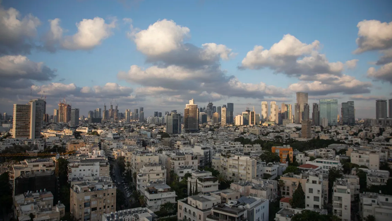 Tel Aviv vào ngày 10/8, trong bối cảnh căng thẳng khu vực trong cuộc chiến đang diễn ra giữa Israel và phong trào Hamas của người Palestine ở Dải Gaza (Ảnh: Getty)