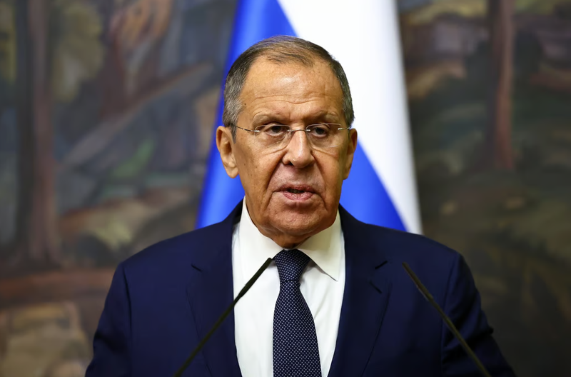 Ngoại trưởng Nga Sergey Lavrov cáo buộc phương Tây đang "đùa với lửa" khi xem xét cho phép Ukraine tấn công sâu vào lãnh thổ Nga (Ảnh: EPA)