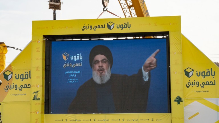 Hassan Nasrallah, Tổng thư ký Hezbollah (Ảnh: Getty)