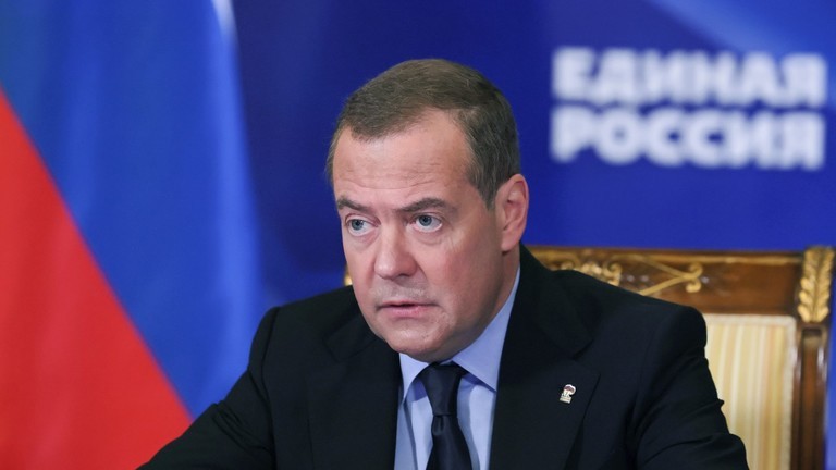 Phó Chủ tịch Hội đồng An ninh Nga Dmitry Medvedev (Ảnh: Sputnik)