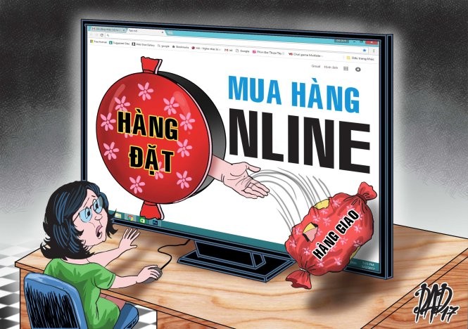 Mua hàng oline: coi chừng sập bẫy