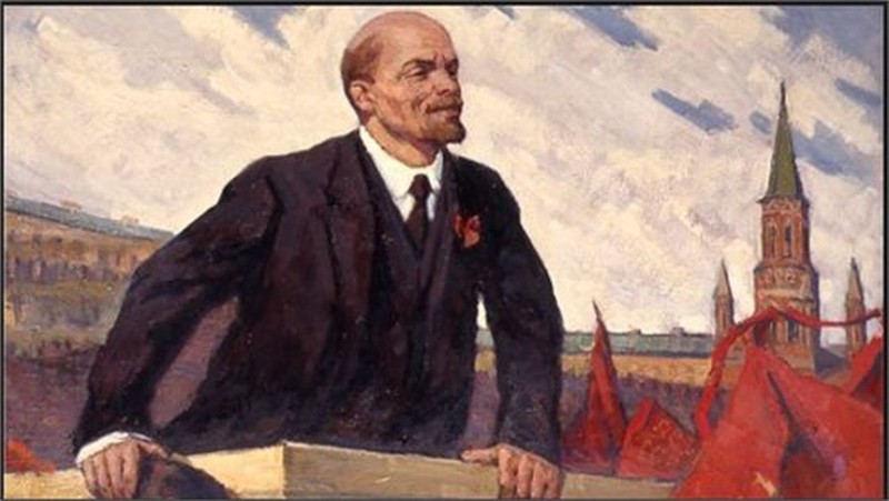 V.I. Lenin- Người thầy của cách mạng vô sản- Ảnh tư liệu.