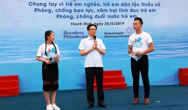 Phó Thủ tướng Chính phủ Vũ Đức Đam phát biểu tại Lễ phát động

