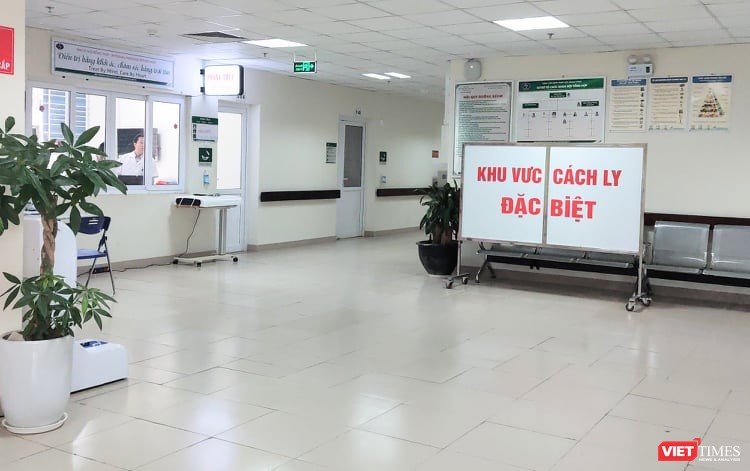 Khu vực cách ly đặc biệt (Ảnh: Minh Thúy) 