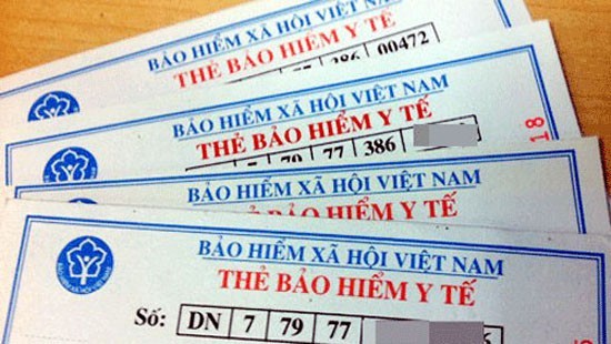 Thẻ Bảo hiểm y tế. Ảnh: Internet