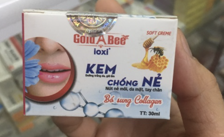 Kem chống nẻ Gold Bee (Ảnh quảng cáo sản phẩm trên shopee)