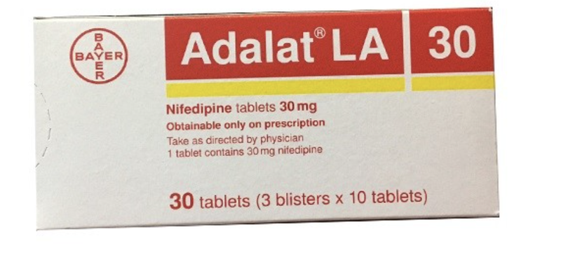 Thuốc Adalat LA30mg (Ảnh - health VN) 