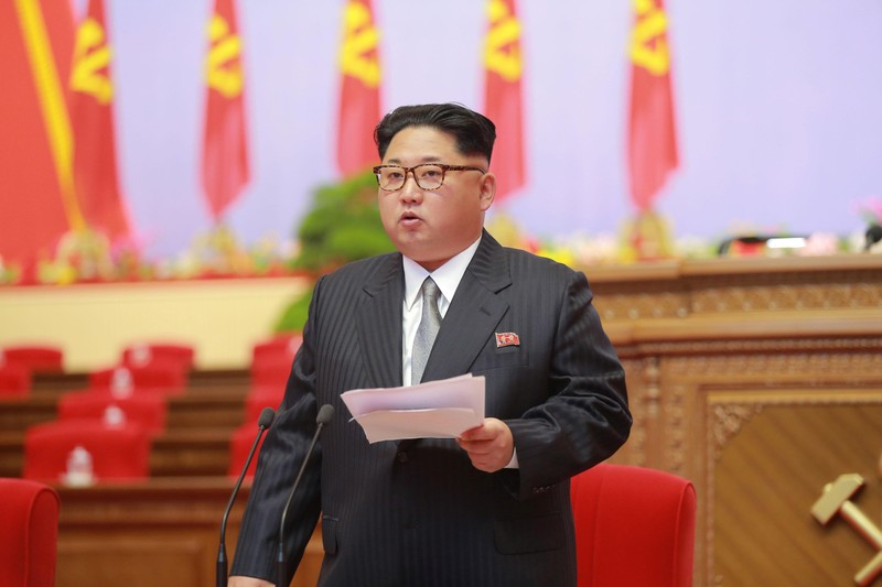 Nhà lãnh đạo Kim Jong Un.