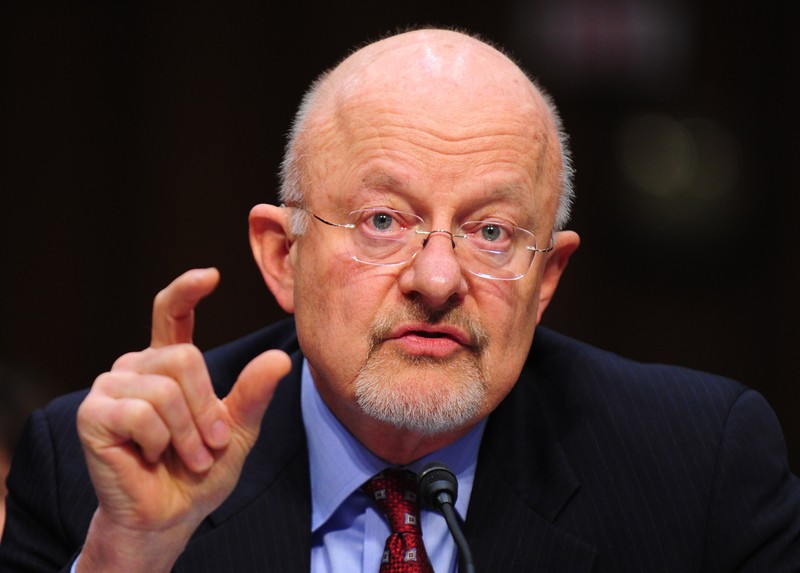 Giám đốc cơ quan tình báo quốc gia Hoa Kỳ James Clapper. 