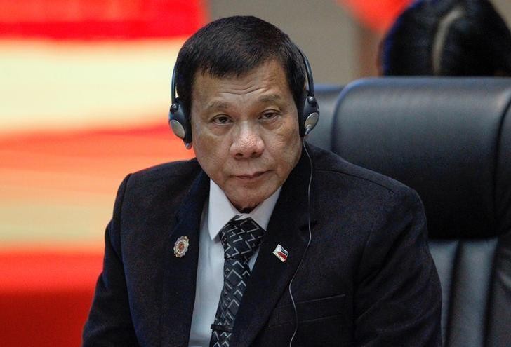 Tổng thống Philippines Rodrigo Duterte.