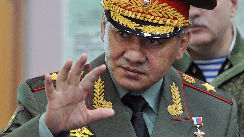  Bộ trưởng Quốc phòng Nga Sergei Shoigu.