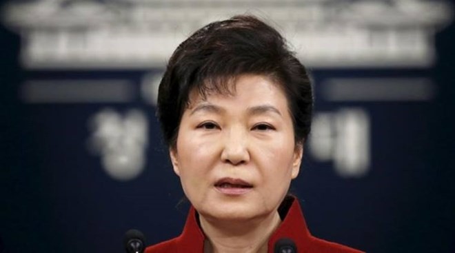 Tổng thống Hàn Quốc bị luận tội Park Geun-hye. (Nguồn: indianexpress.com)