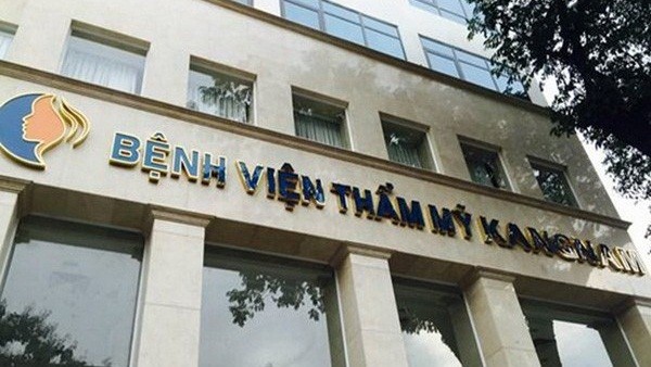 Bệnh viện thẩm mỹ Kangnam nơi người phụ nữ thực hiện căng da mặt