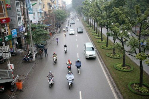 Hơn 30 tuyến phố ở thủ đô sẽ cấm các phương tiện ôtô tải từ 0,5 tấn trở lên và xe khách.