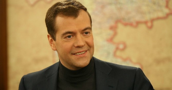 Thủ tướng Nga Dmitry Medvedev