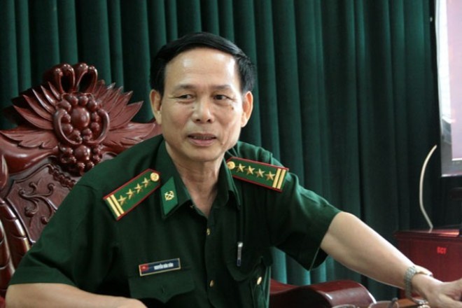 Đại tá Nguyễn Hòa Văn - Phó Chủ nhiệm chính trị Bộ Tư lệnh Bộ đội biên phòng.