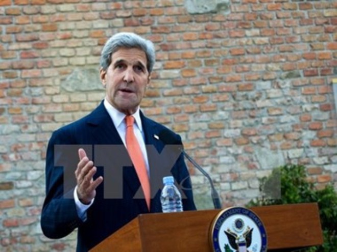 Ngoại trưởng Mỹ John Kerry. (Nguồn: AFP/TTXVN)