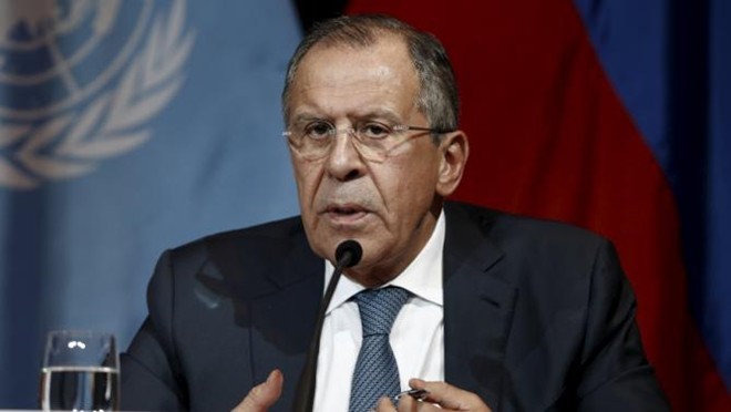 Ngoại trưởng Nga Sergei Lavrov. Ảnh: Reuters