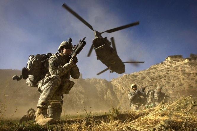Đặc nhiệm Mỹ tại Iraq - Ảnh: AFP