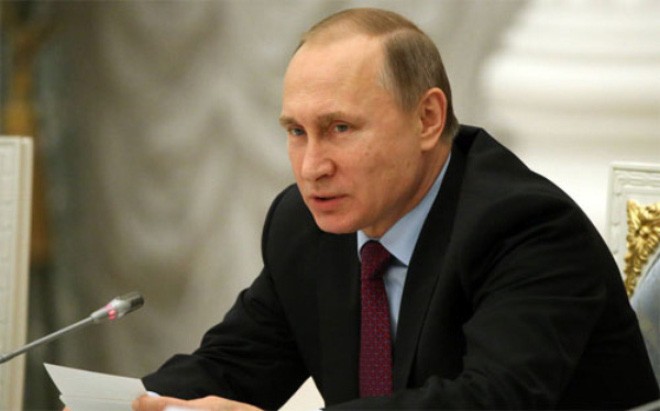 Tổng thống Nga Vladimir Putin - Ảnh: Getty/Bloomberg