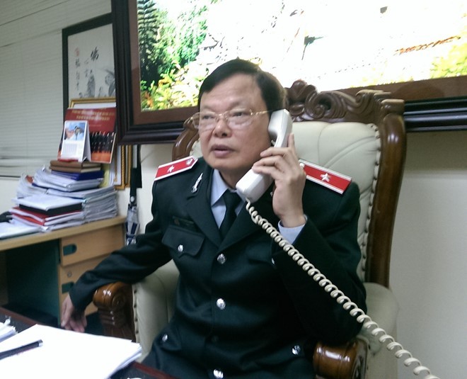 Ông Phạm Trọng Đạt, Cục trưởng Cục Chống tham nhũng xử lý tin báo của người dân về tham nhũng qua đường dây nóng. Ảnh: Thắng Quang.