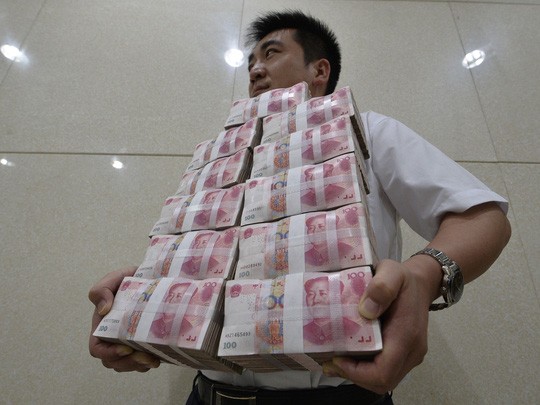 Nợ xấu của các ngân hàng Trung Quốc đang tăng Ảnh: Reuters