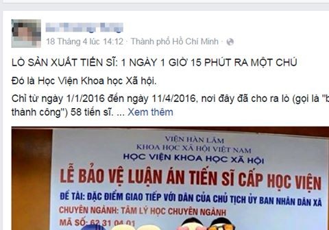 Tóm tắt luận án tiến sĩ bằng tiếng Anh từ “lò đào tạo tiến sĩ” dở hơn... Google Translate