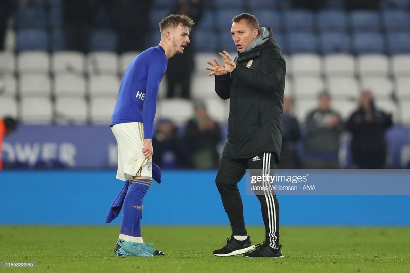 Brendan Rodgers đang có quãng thời gian tuyệt vời cùng với Leicester City (Ảnh: Getty)