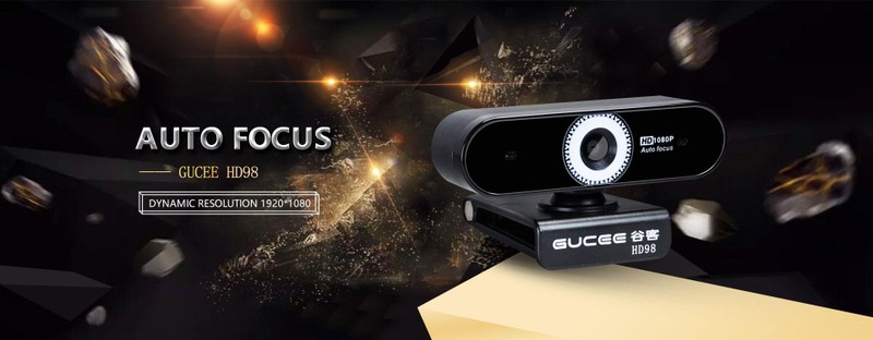 Gucee HD 98- mẫu webcam giá rẻ, đáp ứng tốt nhu cầu học tập và làm việc trực tuyến