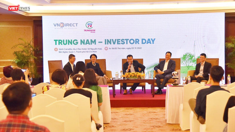 Buổi tọa đàm "Trung Nam Investor Day 2022" do Trungnam Group tổ chức ngày 3/11