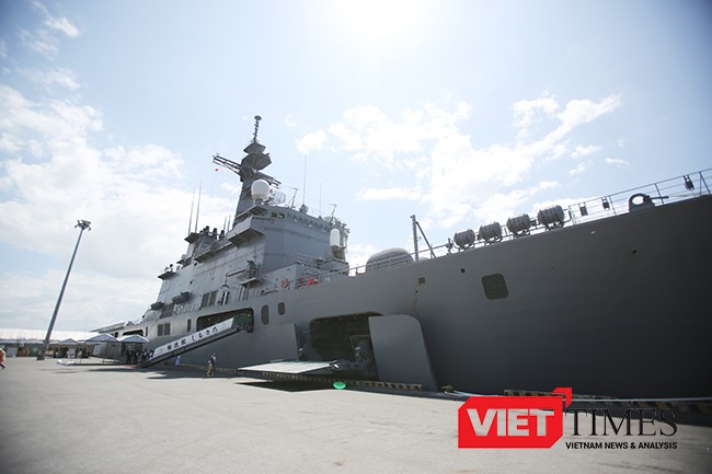 Đà Nẵng, chiến hạm, Hải quân, Nhật Bản, Mỹ, JSDS Shimokita, LST-4002, Tiên Sa, VietTimes