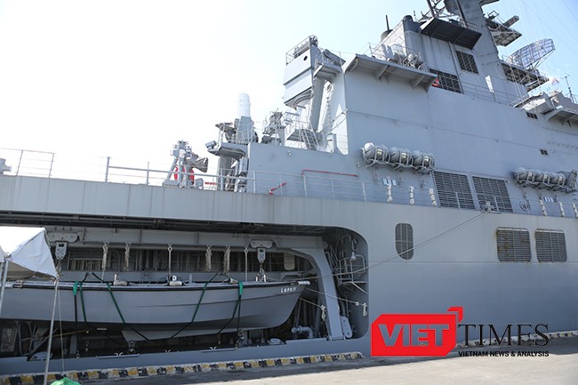 Đà Nẵng, chiến hạm, Hải quân, Nhật Bản, Mỹ, JSDS Shimokita, LST-4002, Tiên Sa, VietTimes