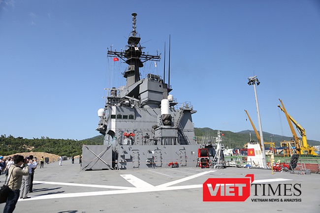 Đà Nẵng, chiến hạm, Hải quân, Nhật Bản, Mỹ, JSDS Shimokita, LST-4002, Tiên Sa, VietTimes