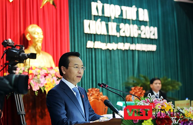 Đà Nẵng, Bí thư Thành ủy, HĐND, Nguyễn Xuân Anh, kỳ họp thứ 3, tội phạm, công an, VietTimes
