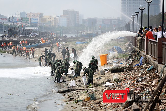 Cuộc diễn tập đã diễn ra nhịp nhàng và thành công