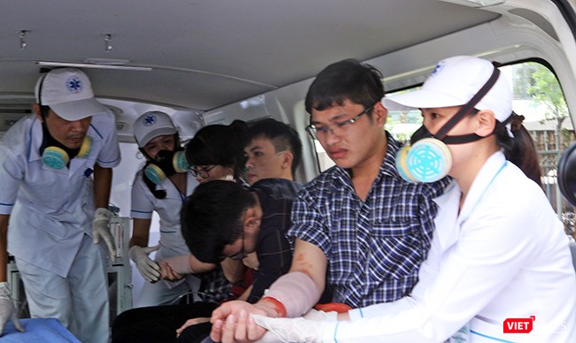 Đà Nẵng diễn tập y tế ứng phó cấp cứu phục vụ APEC ảnh 19