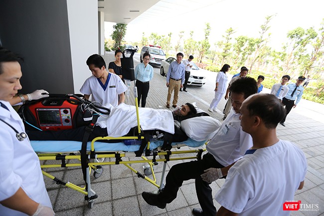 Đà Nẵng diễn tập y tế ứng phó cấp cứu phục vụ APEC ảnh 7