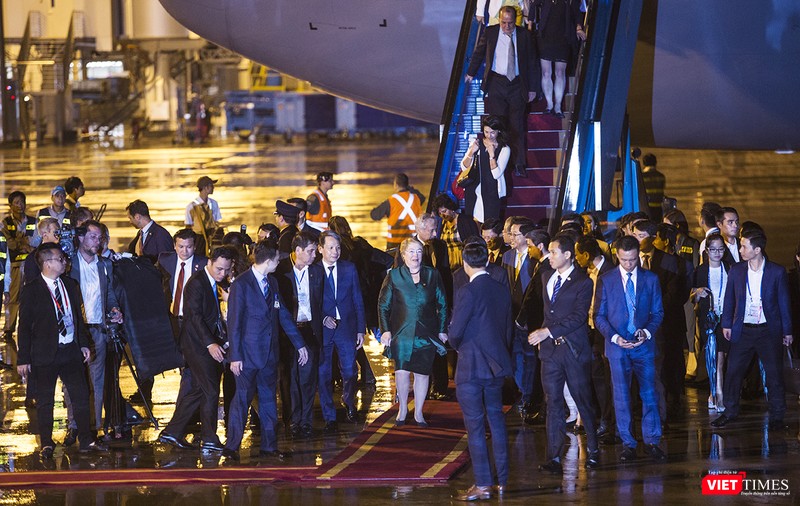 Ảnh: Nữ Tổng thống Chile Michelle Bachelet đã có mặt tại Đà Nẵng ảnh 4