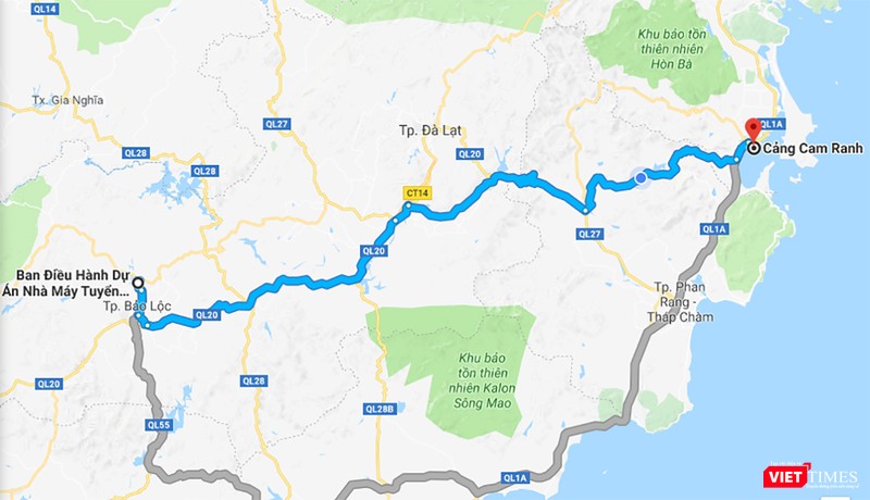 Cận cảnh những “siêu xe Bô xít” đang băm nát QL 27B  ảnh 1 Cận cảnh những “siêu xe Bô xít” đang băm nát QL 27B  ảnh 1