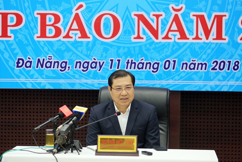 Tại Họp báo quý 4-2017 của UBND TP Đà Nẵng diễn ra sáng 11/1, Chủ tịch UBND TP Đà Nẵng Huỳnh Đức Thơ đã thông tin liên quan đến ông Phan Văn Anh Vũ (còn gọi là Vũ “nhôm”).