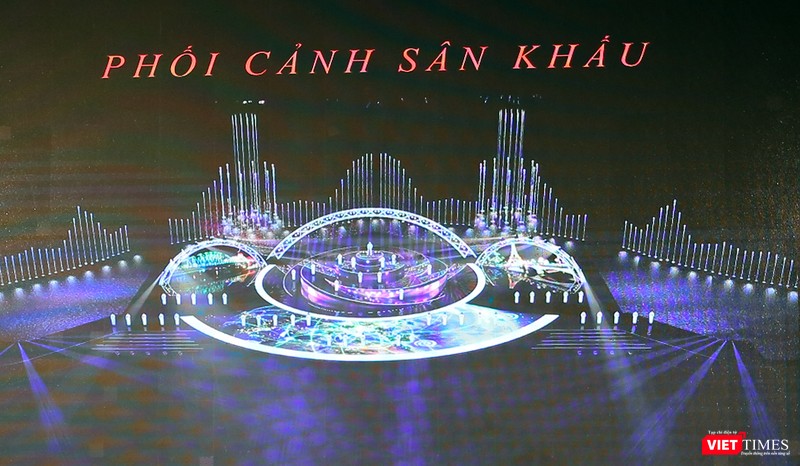 Sân khấu chính của DIFF 2018 là điểm nhấn ấn tượng của lễ hội pháo hoa quốc tế Đà Nẵng 2018