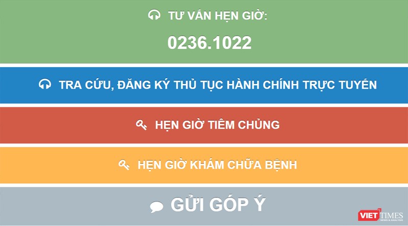 Đà Nẵng triển khai ứng dụng hẹn giờ khám bệnh tại các cơ sở y tế của địa phương