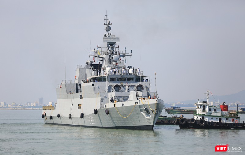 Đội tàu Hải quân Ấn Độ và gần 1.000 binh sĩ cập cảng Đà Nẵng  ảnh 7